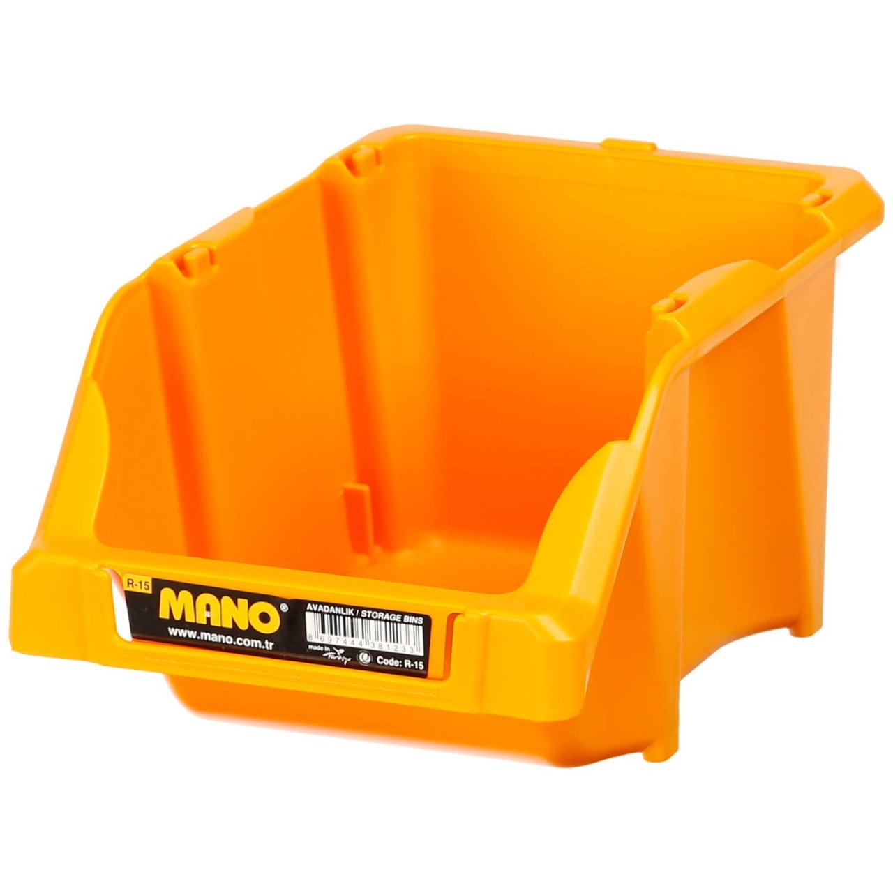 Mano Sarı Avadanlık R-15 125x195x90 mm (60'lı Paket Halinde Satılır)