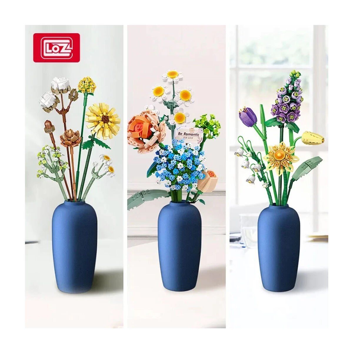 LZ1670 LOZ Eternal Flowers Serisi - ''Kar Sonrası İlk Güneş'' 646 Parça Yapım Seti