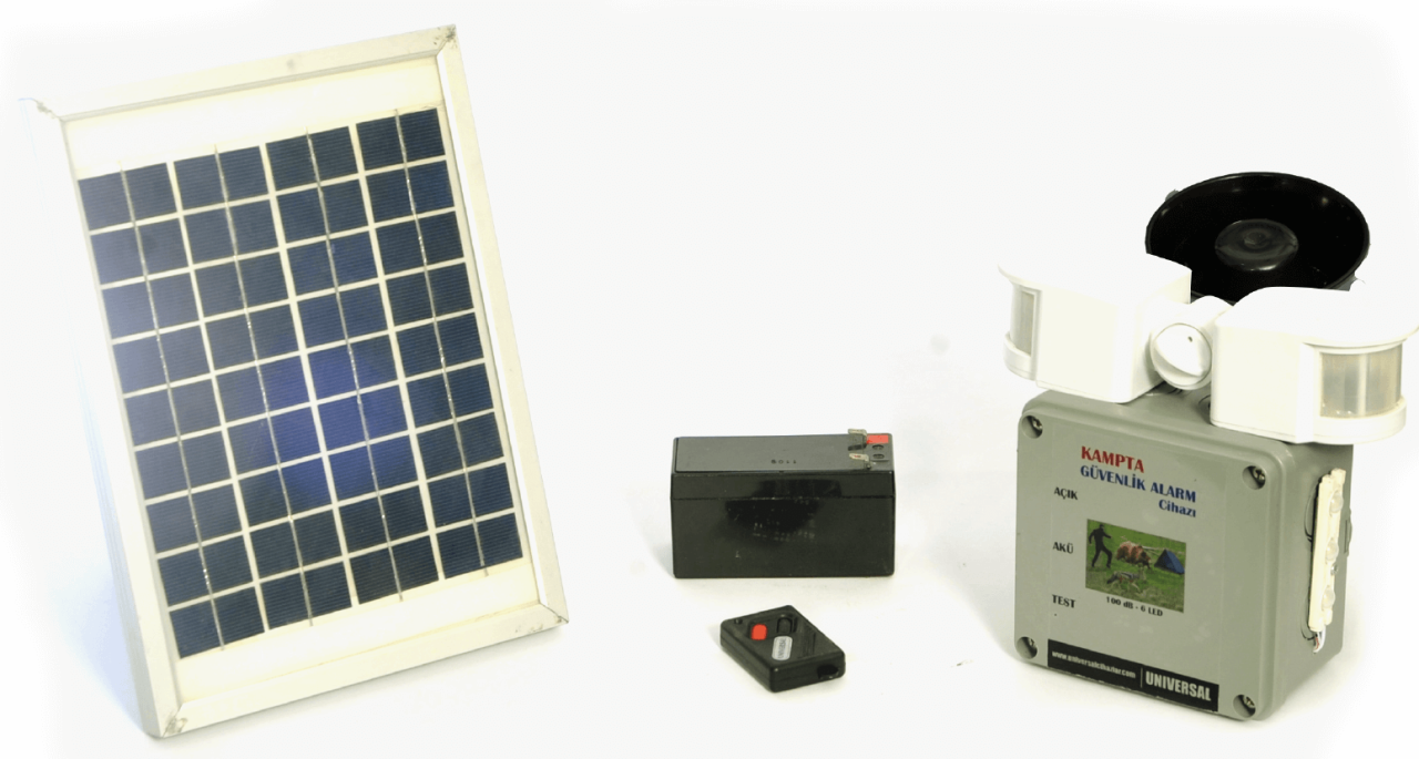 Universal Kampta Güvenlik Alarm Sistemi