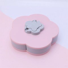 BUFFER® Telefon Standlı Çok Amaçlı Dönebilen Papatya Çerezlik & Saklama Kutusu Organizer