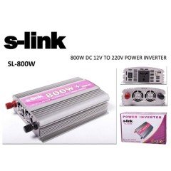 S-link SL-800W 800W Aküden Power Solar İnverter