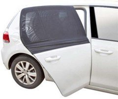 BUFFER® 2li Araba Yan Cam Güneşlik Araç Oto Sineklik Otombil Yan Cam Güneşlik