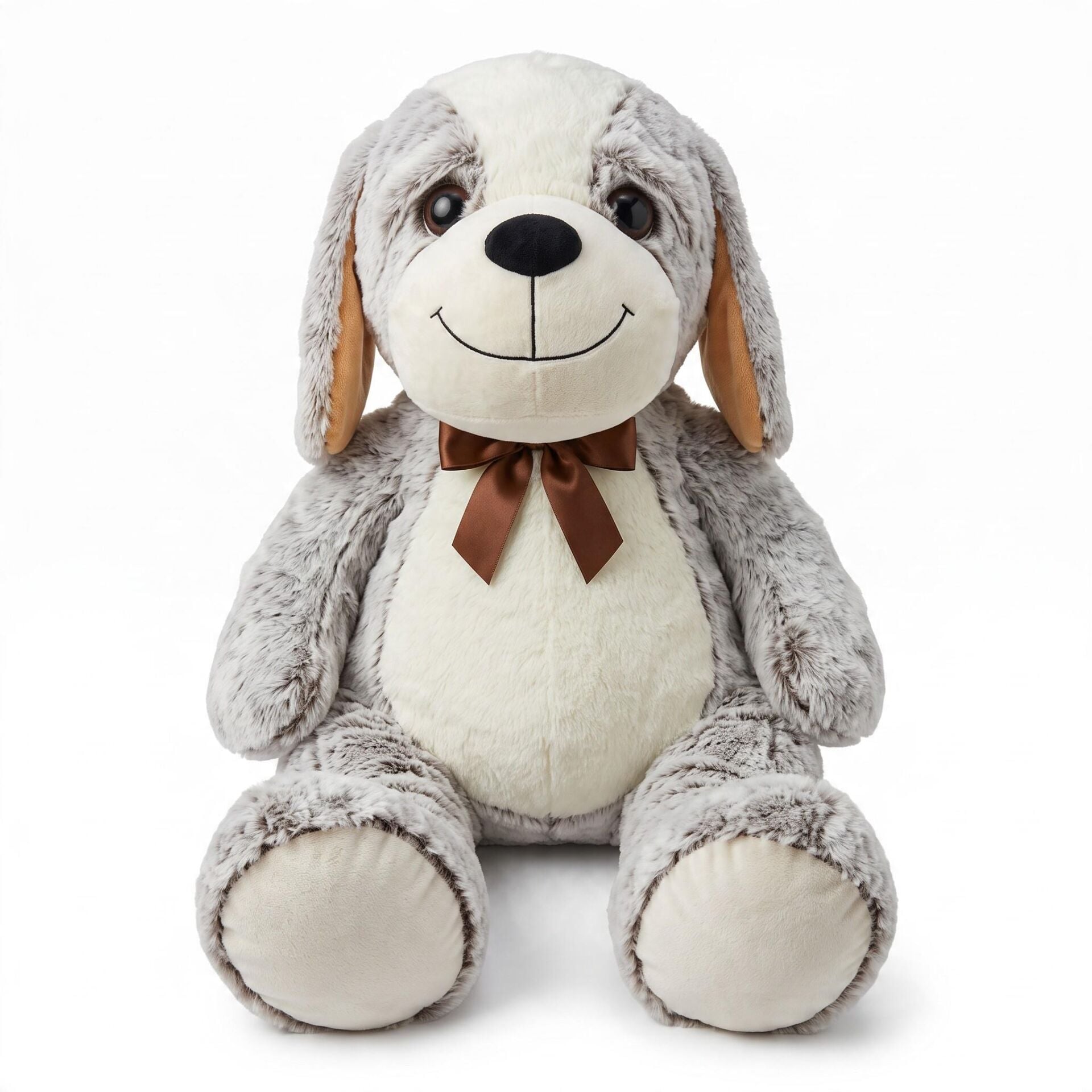 62344 PELUŞ 50CM KIRÇILLI KÖPEK PELUŞ OYUNCAK