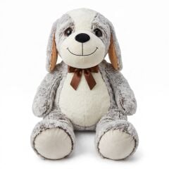62344 PELUŞ 50CM KIRÇILLI KÖPEK PELUŞ OYUNCAK