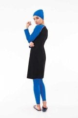 Emayo Tam Kapalı Tesettür Mayo Ceyda 5012 Siyah Large