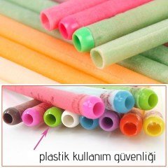 BUFFER® Evde Doğal Aromaterapi Kulak İçi Buşon Dış Kulak Bakım Aracı Kiri Temizleme Mumu Balmumu Wax  2li