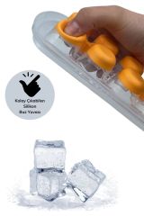 BUFFER® Silikon Tabanlı Yapışmaz Kolay Çıkabilen 12Li Buz Kalıbı