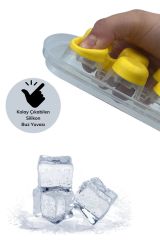 BUFFER® Silikon Tabanlı Yapışmaz Kolay Çıkabilen 12Li Buz Kalıbı