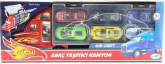 Taşınabilir Çantalı Minik Araçlı Oyuncak Tır