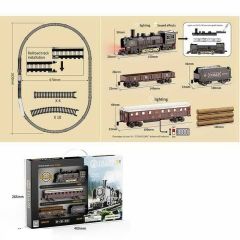 621B RETRO VAGONLARI IŞIKLI LÜX TREN