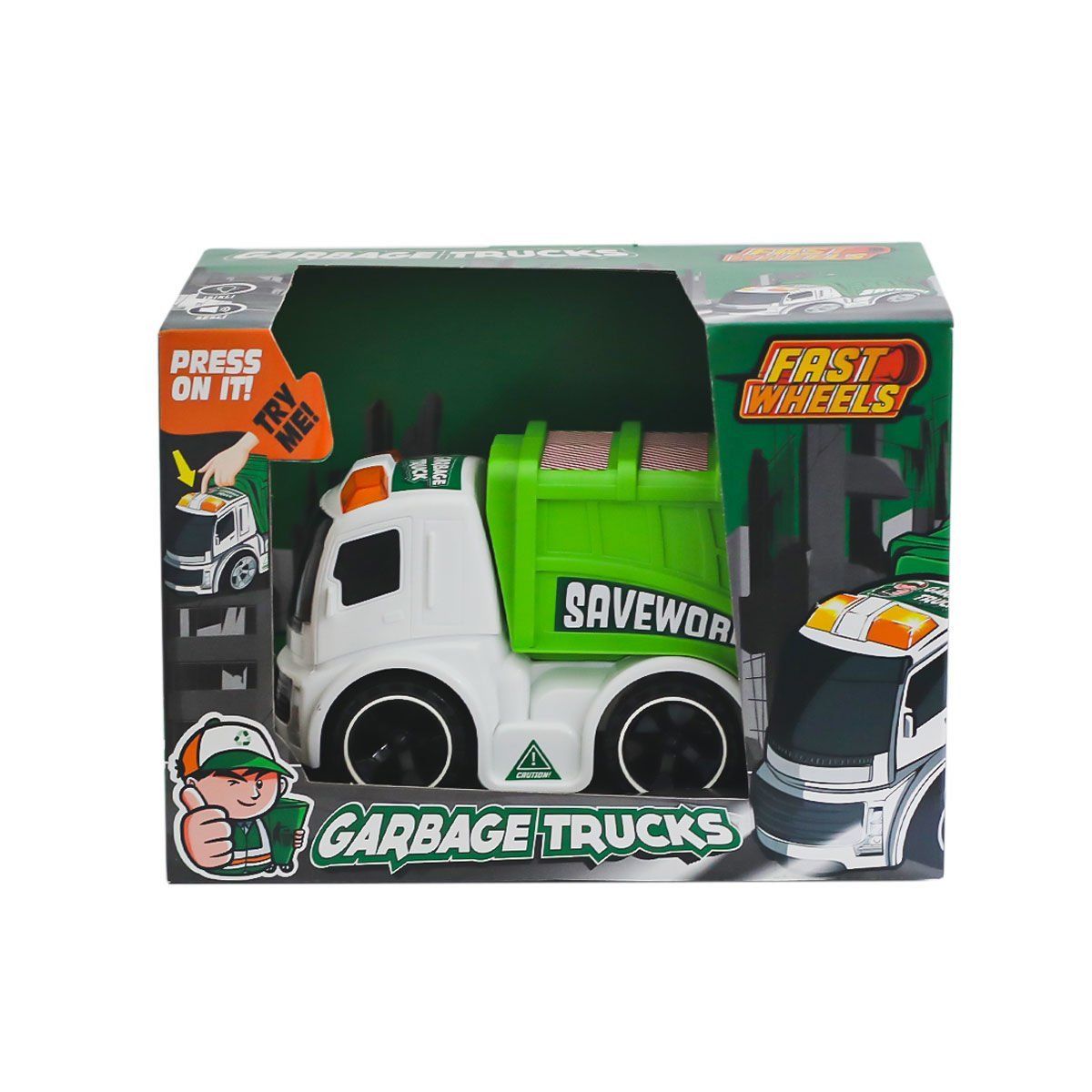 ER-244 FAST WHEELS ÇÖP KAMYONU 12Lİ