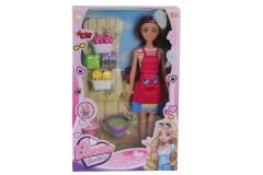 WG-661005 KUTULU 29CM AKSESUARLI ÇİÇEKÇİ