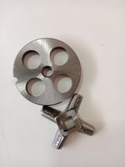 12 lik Kıyma Makinesi Aynası ve Bıçak Seti