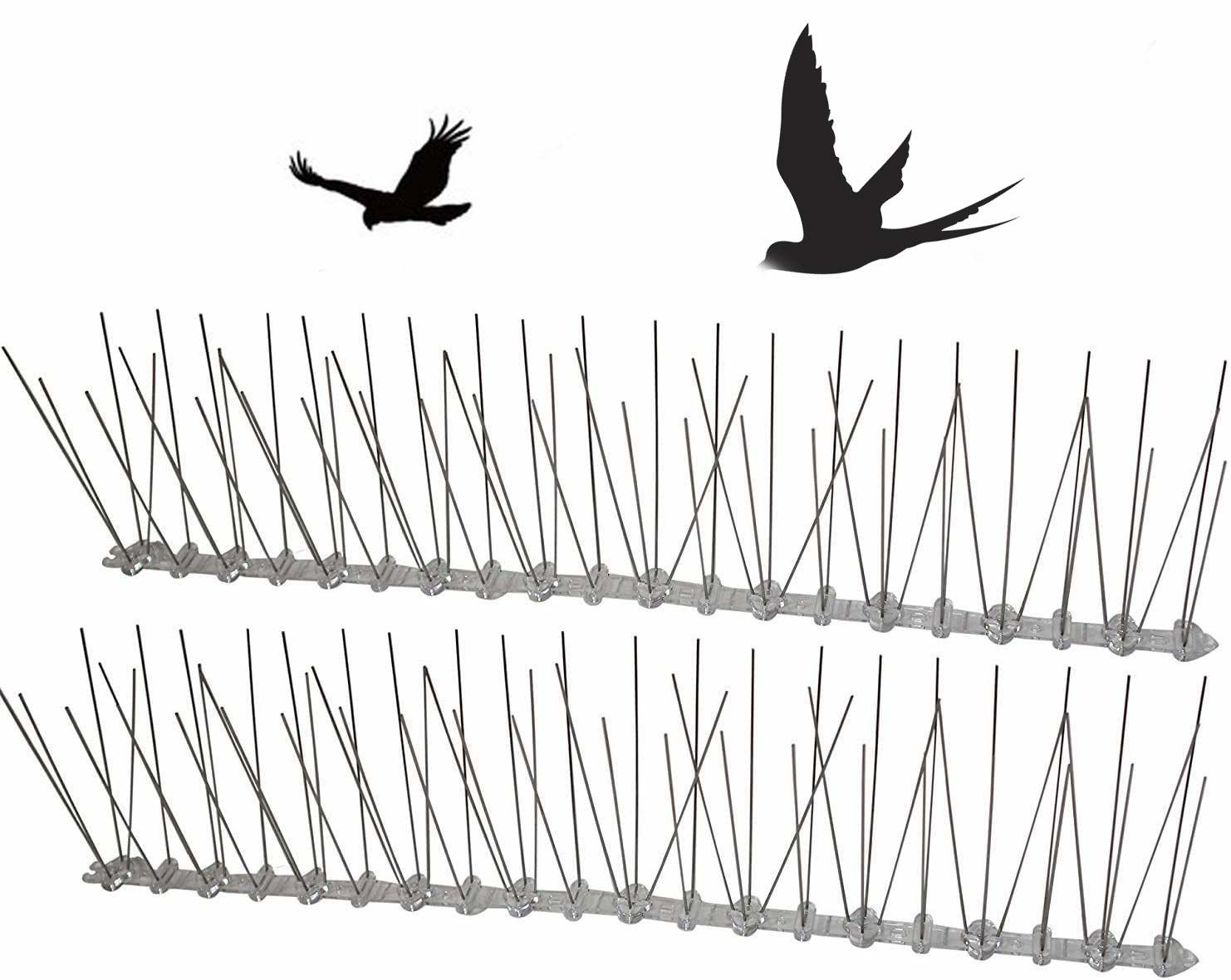Kuş Kondurmaz Dikeni Kuş Kovucu Metal Tel Diken 100'lü Paket, Hayvan Kovucu