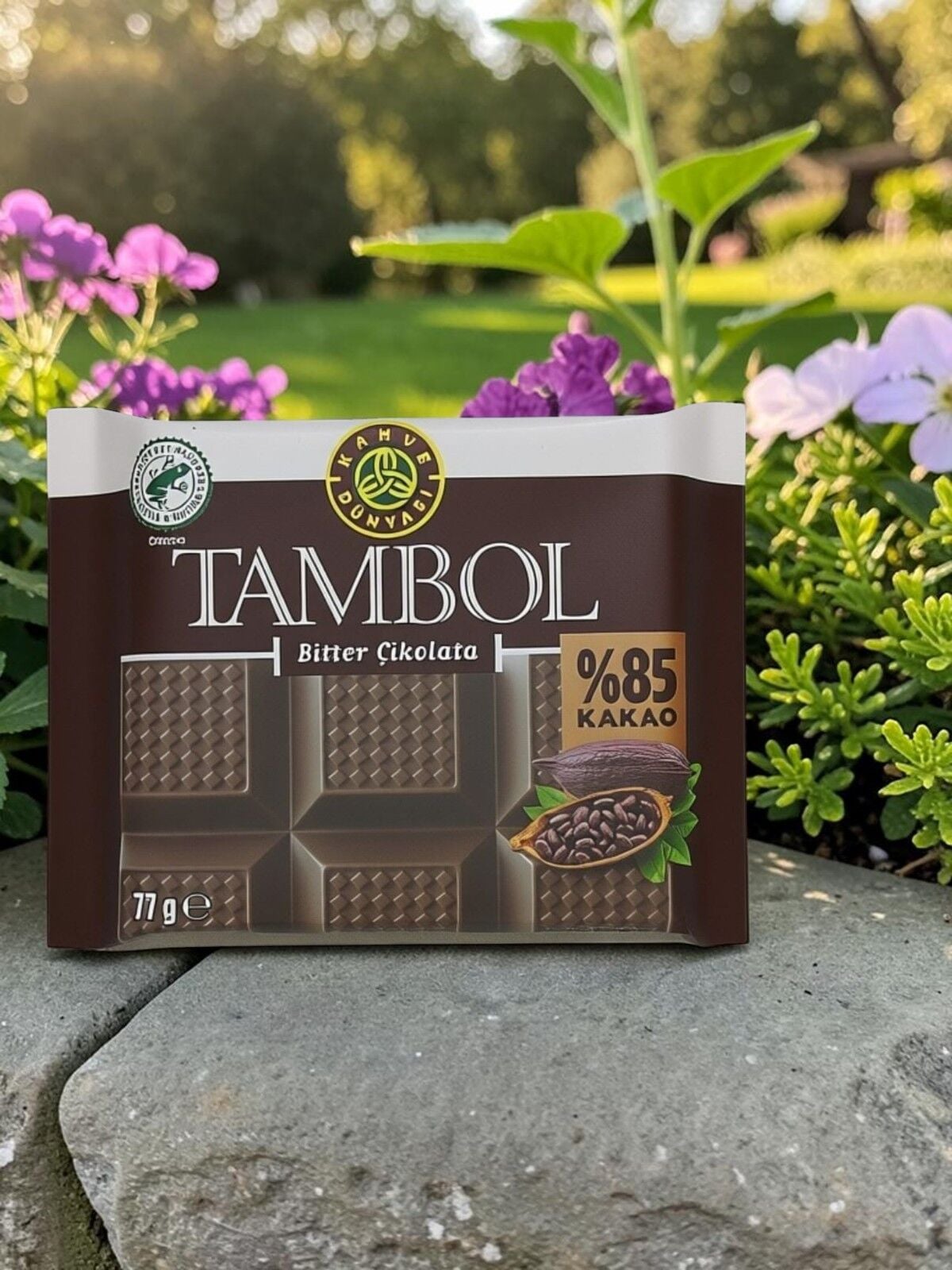Tambol %85 Kakao Bitter Çikolata 77 g - Yoğun Lezzet