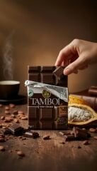 Tambol %85 Kakao Bitter Çikolata 77 g - Yoğun Lezzet
