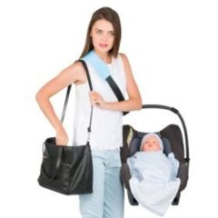 BUFFER® Bebek Puseti Taşıma Kemeri Oto Koltuğu Konforlu Taşıma Omuz Askısı