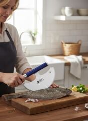 Ssaf Kalkan Temizleme Satırı Çelik Boyu 26 cm (Sapı Hariç)