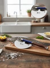 Ssaf Kalkan Temizleme Satırı Çelik Boyu 26 cm (Sapı Hariç)