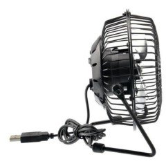 BUFFER® Soğutucu Serinletici Pervaneli Masaüstü Küçük Ayaklı Vantilatör Klima Usb Fan Metal Fan