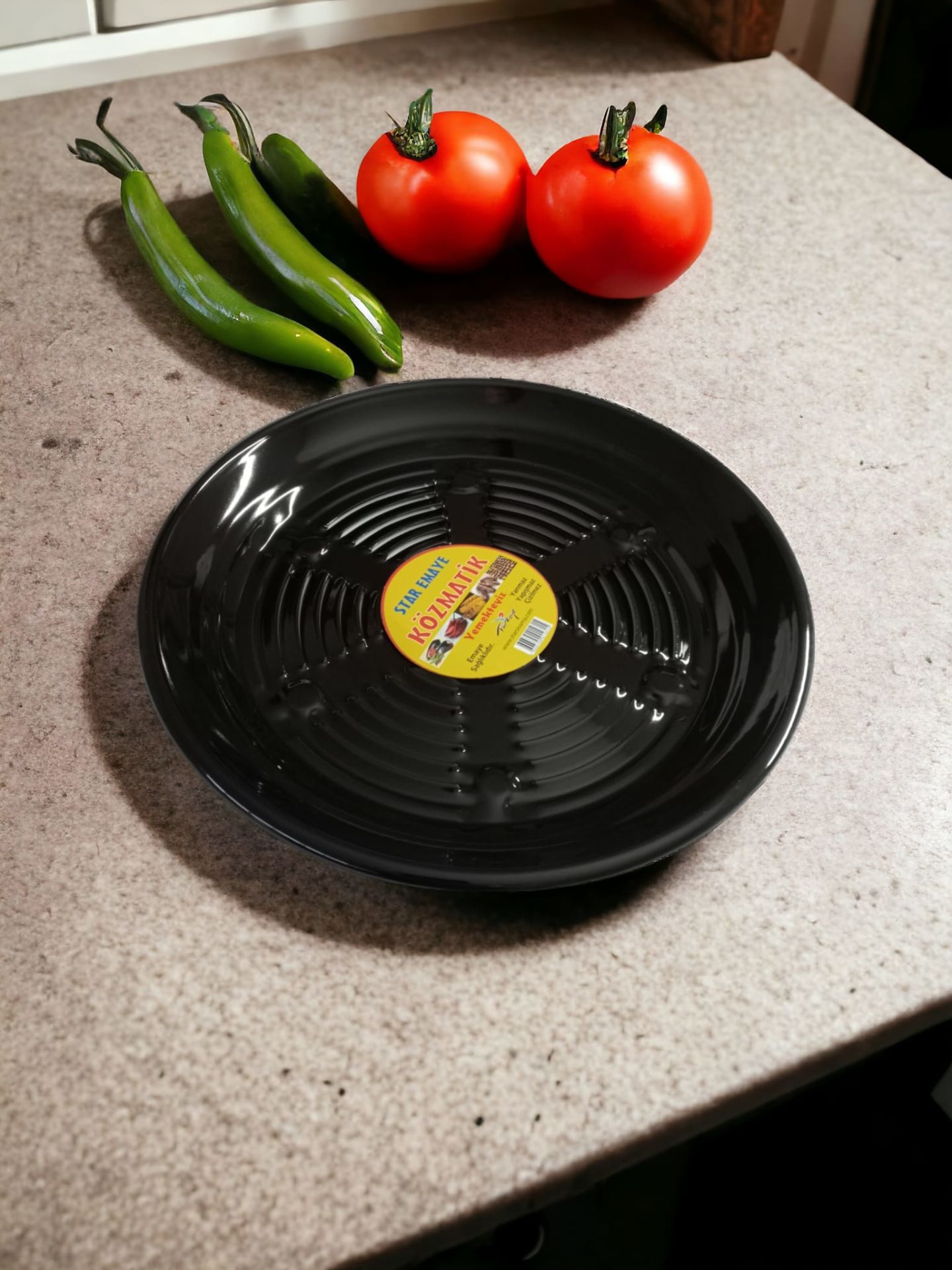 Emaye Közmatik Sebze Közleme Tavası