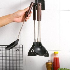 BUFFER® Multi Çok Amaçlı Kolay Temizlenen  Mutfak Banyo Takı Duvar Askılık Aparatı