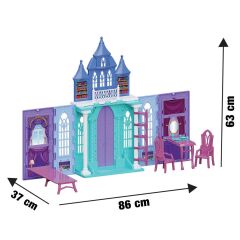 04080 Dede Buzlar Kraliçesi Oyuncak Şatosu 48 cm Kız Çocuk Oyuncak