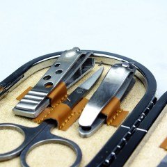 BUFFER® Profesyonel 7 Parça Manikür Pedikür Seti Tırnak Bakımı MS-08