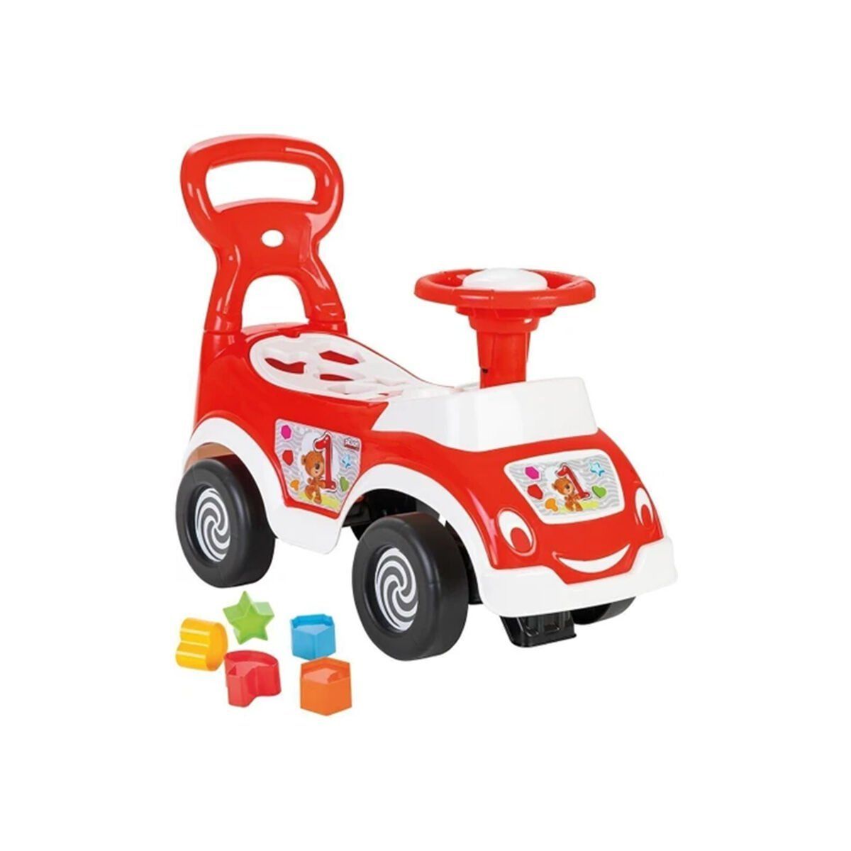 07 828K SMART BABY RIDE ON CAR (KIRMIZI)